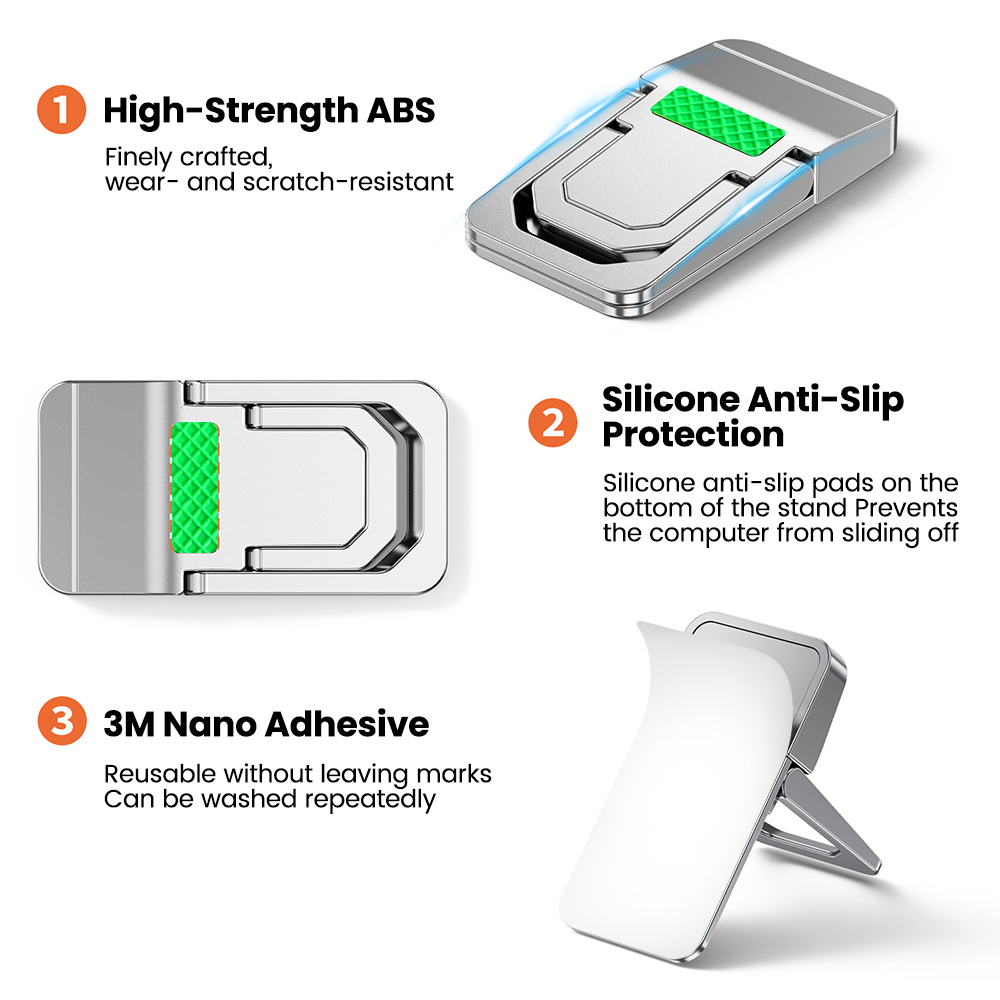 2PCS Foldable Invisible Comput - Adjustable Laptop Table ulasan dan harga