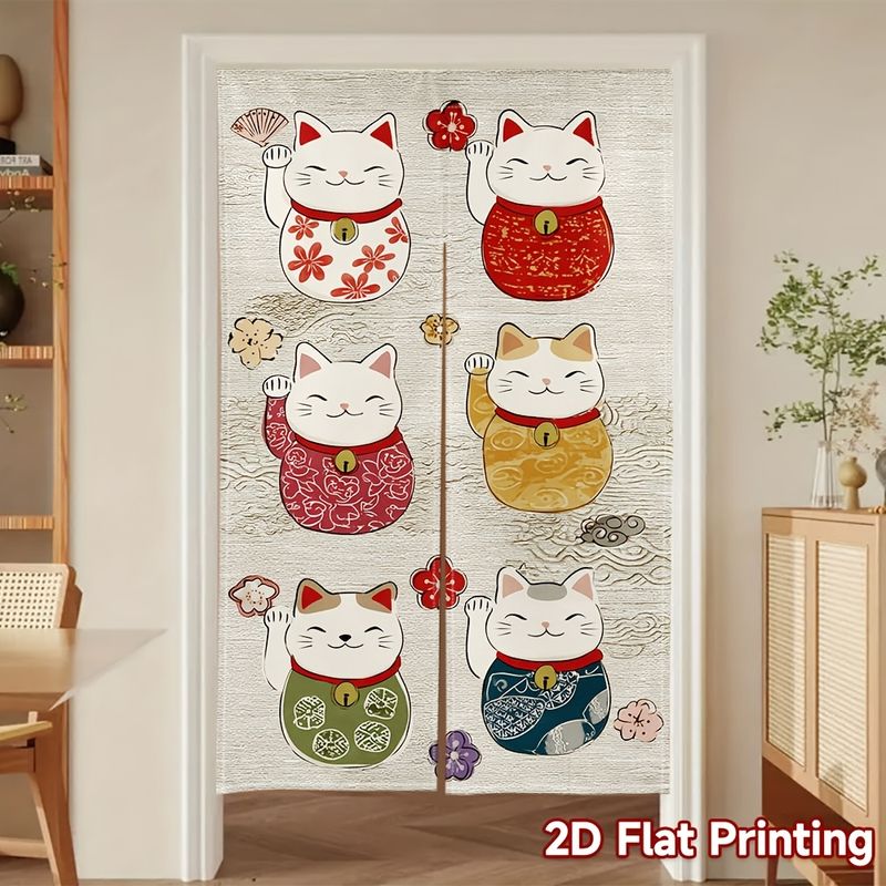 VIKAMA Japanese Noren Door Cur - Partition Screen Divider ulasan dan harga