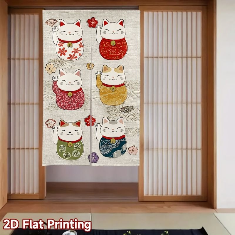 VIKAMA Japanese Noren Door Cur - Partition Screen Divider ulasan dan harga