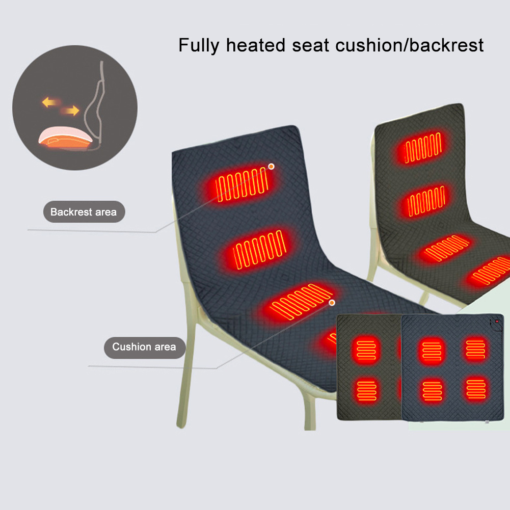 4 Heated Areas Camping Chair H - Visitor Chair Padded ulasan dan harga
