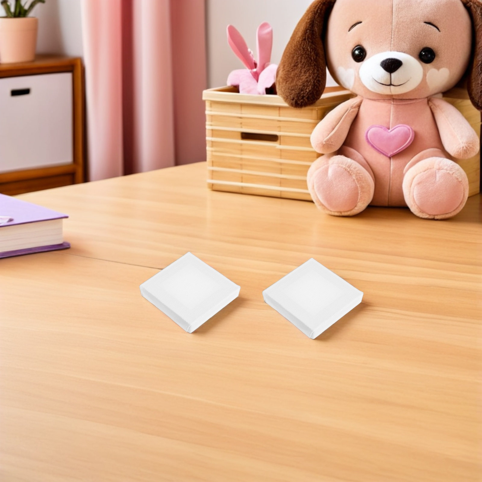 14Pcs 5x5cm Mini Canvas Framed - Office Furniture And Desks ulasan dan harga