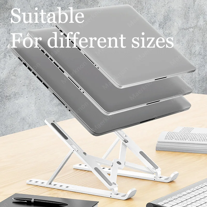 Laptop Stand Portable Foldable - Adjustable Laptop Table ulasan dan harga