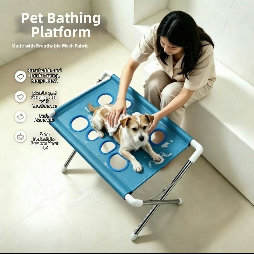 Foldable Pet Grooming Table No - Under Desk Hammock ulasan dan harga