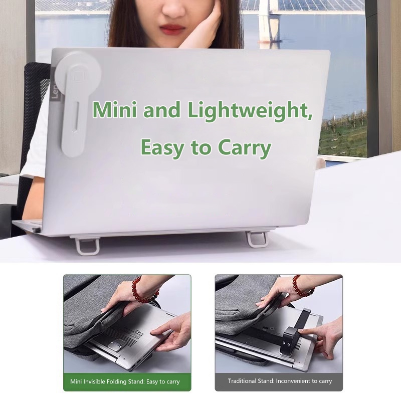 Mini Portable Laptop Stand Hol - Adjustable Laptop Table ulasan dan harga