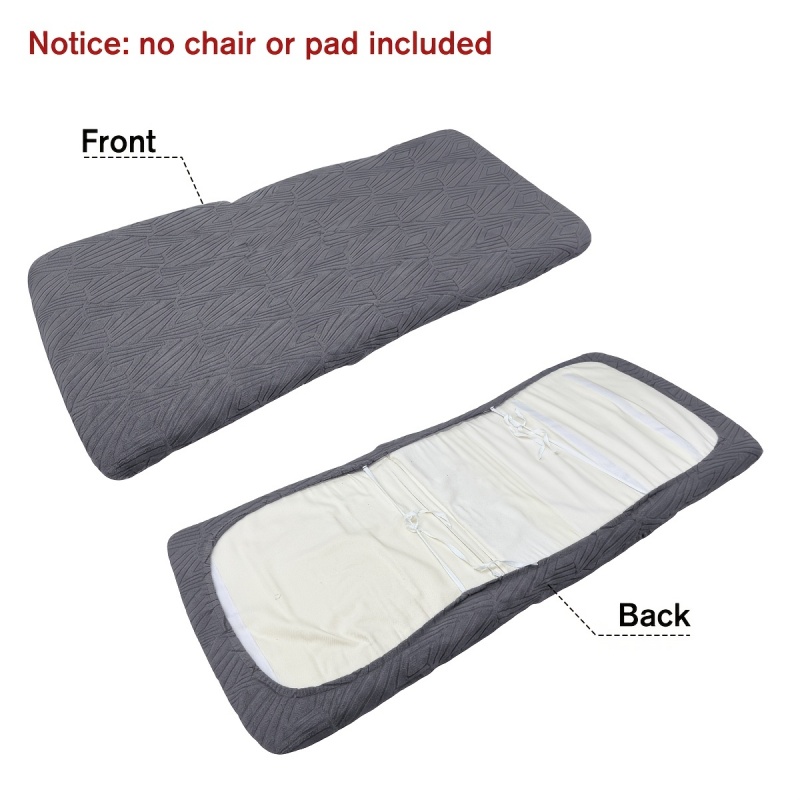 1PC Jacquard Chair Pad Slipcov - Visitor Chair Padded ulasan dan harga