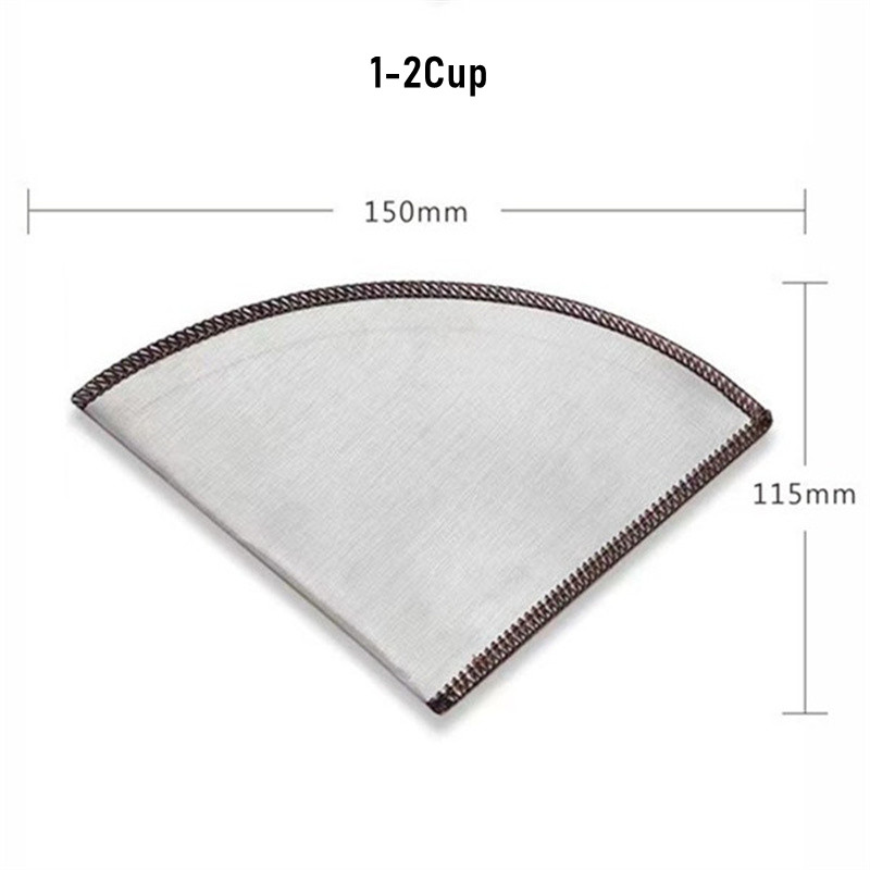 Reusable Cone Coffee Filter Ba - Paper Basket Mesh ulasan dan harga