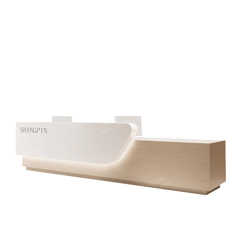Storage Luxury Reception Desk  - Office Furniture Usa ulasan dan harga