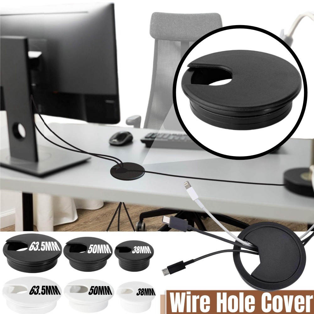 Plastic Wire Hole Cover 1.5/2/ - Office Furniture And Desks ulasan dan harga