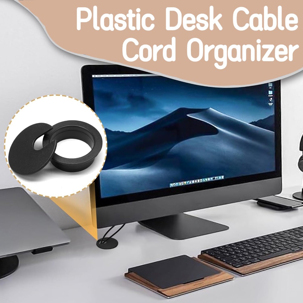 Plastic Wire Hole Cover 1.5/2/ - Office Furniture And Desks ulasan dan harga