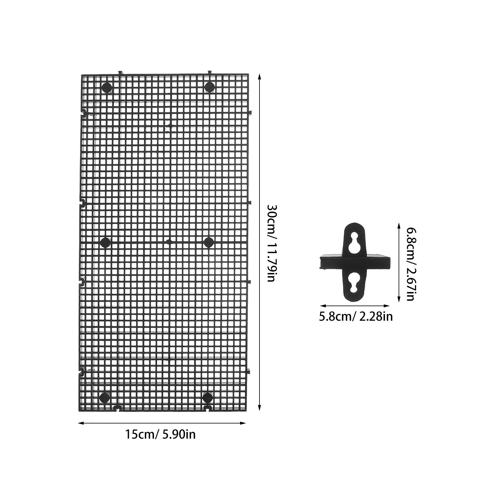 4pcs Fish Tank Isolation Board - Partition Screen Divider ulasan dan harga