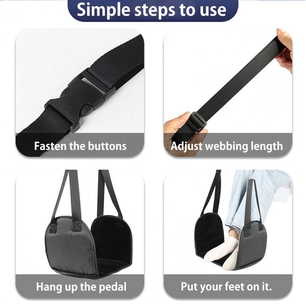 Airplane Foot Hammock Length A - Under Desk Hammock ulasan dan harga