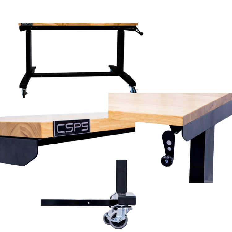 Adjustable Height Table 132Cm  - Office Furniture Vietnam ulasan dan harga