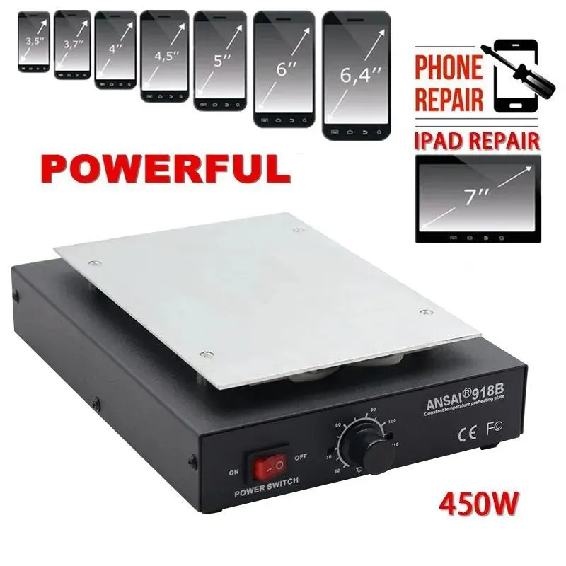 450W Durable 7 inch Phone LCD  - Partition Screen Divider ulasan dan harga