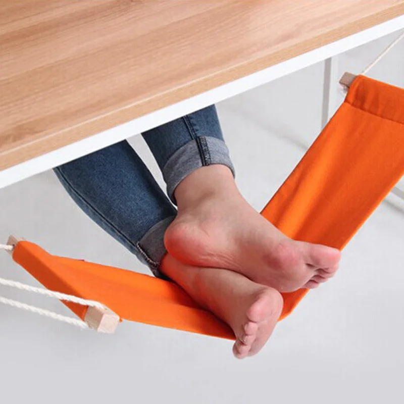 Adjustable Polyester Foot Hamm - Under Desk Hammock ulasan dan harga