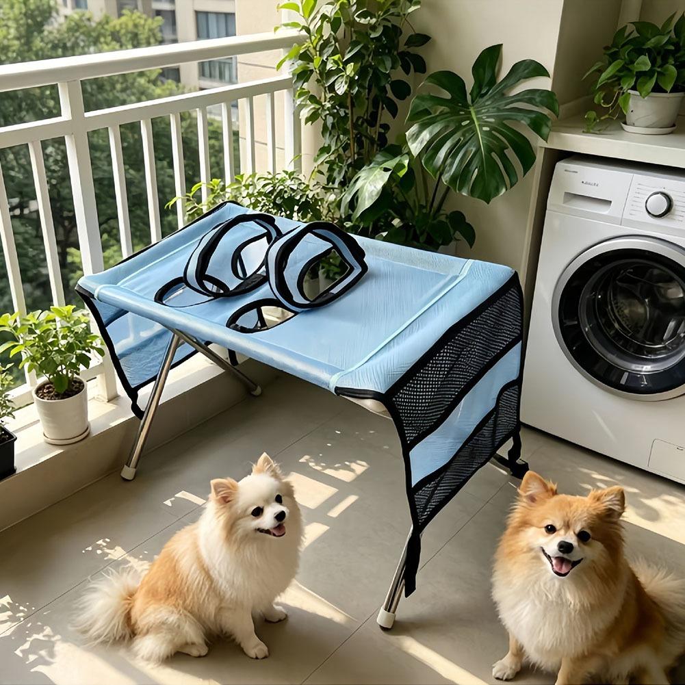 Folding Pet Grooming Hammock Q - Under Desk Hammock ulasan dan harga