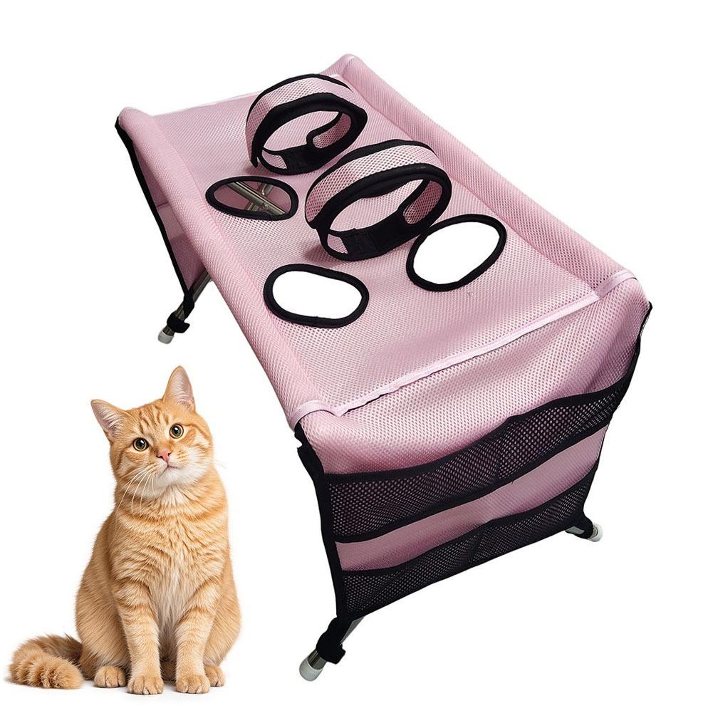 Folding Pet Grooming Hammock Q - Under Desk Hammock ulasan dan harga
