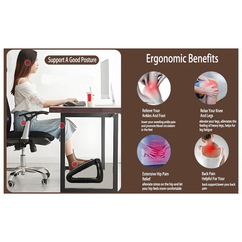 WORTHOWN-Small Portable Foot S - Under Desk Hammock ulasan dan harga
