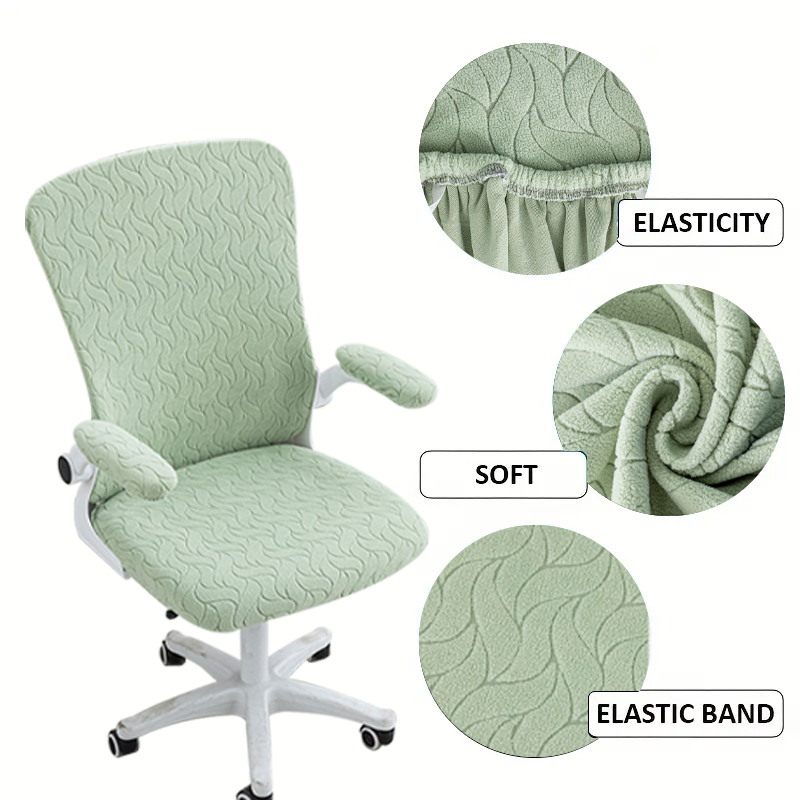 4pcs/set Jacquard Office Chair - Office Furniture Group ulasan dan harga