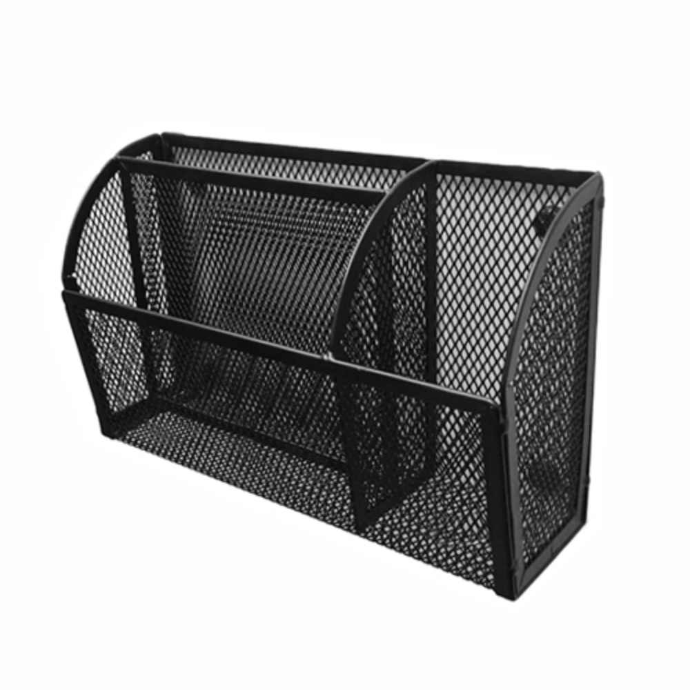 3 Compartments Magnetic Mesh B - Paper Basket Mesh ulasan dan harga