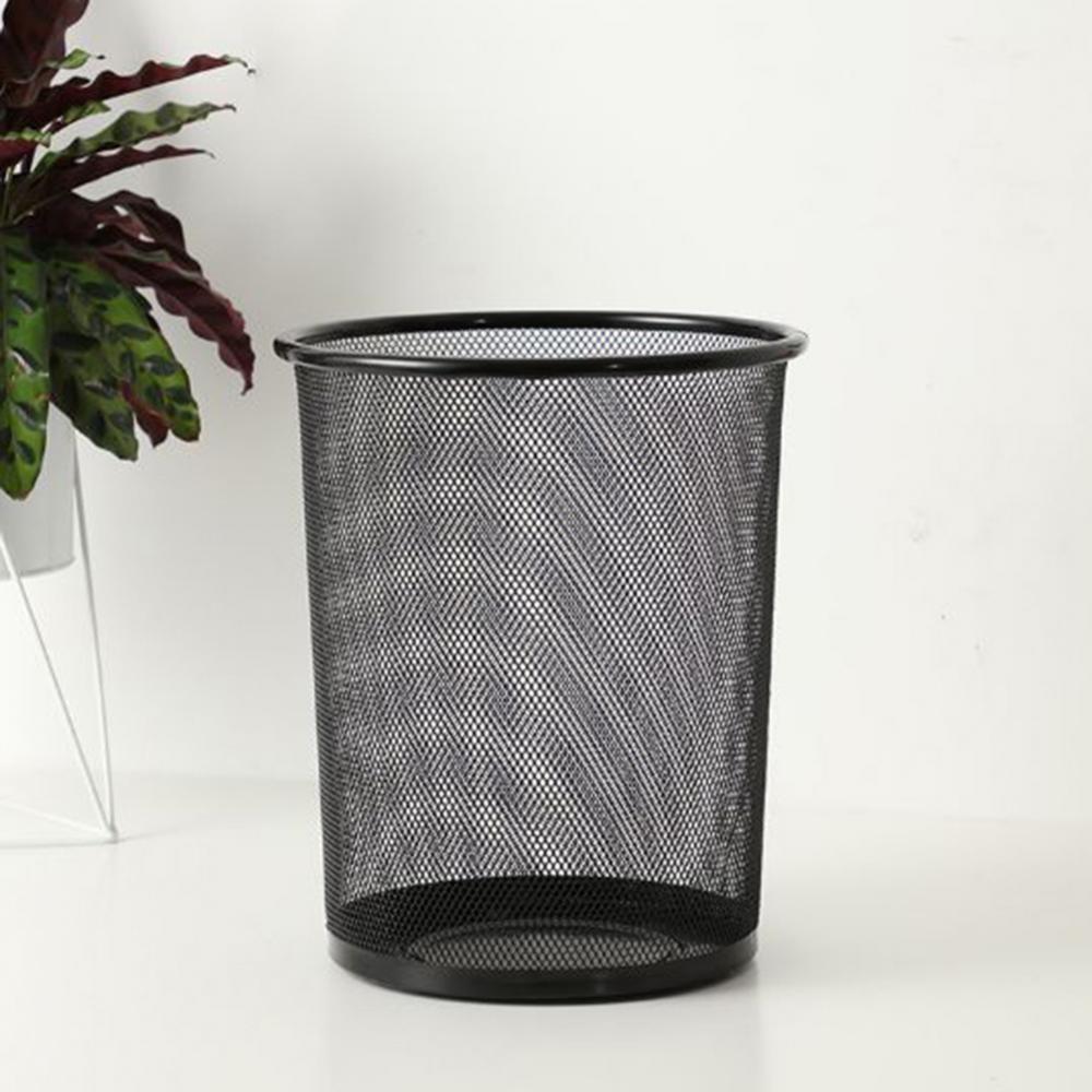 Iron Mesh Waste Bin Garbage Ba - Paper Basket Mesh ulasan dan harga