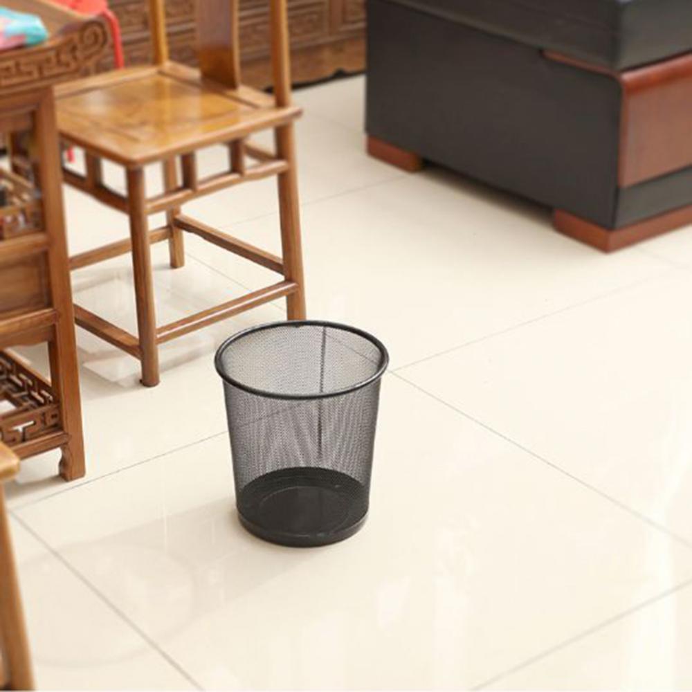 Iron Mesh Waste Bin Garbage Ba - Paper Basket Mesh ulasan dan harga